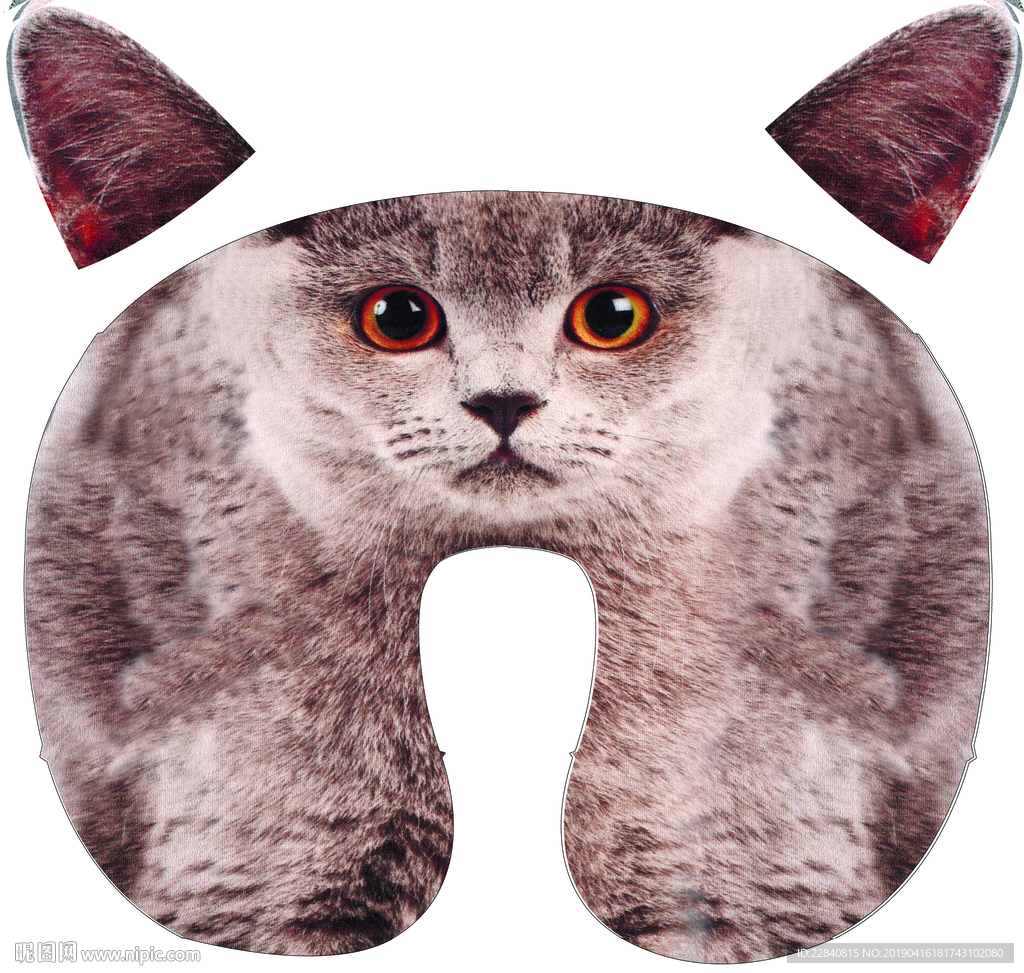 卡通抱枕 卡通动物 猫