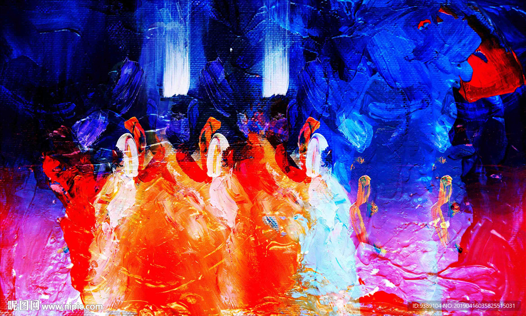 抽象画