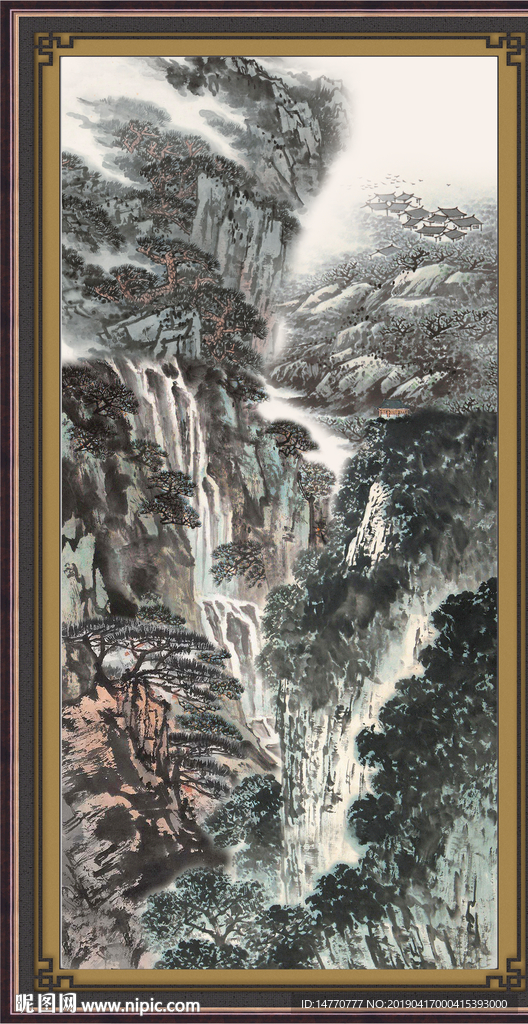 国画山水