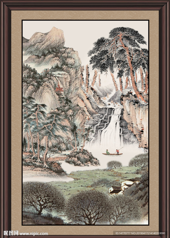 国画山水画