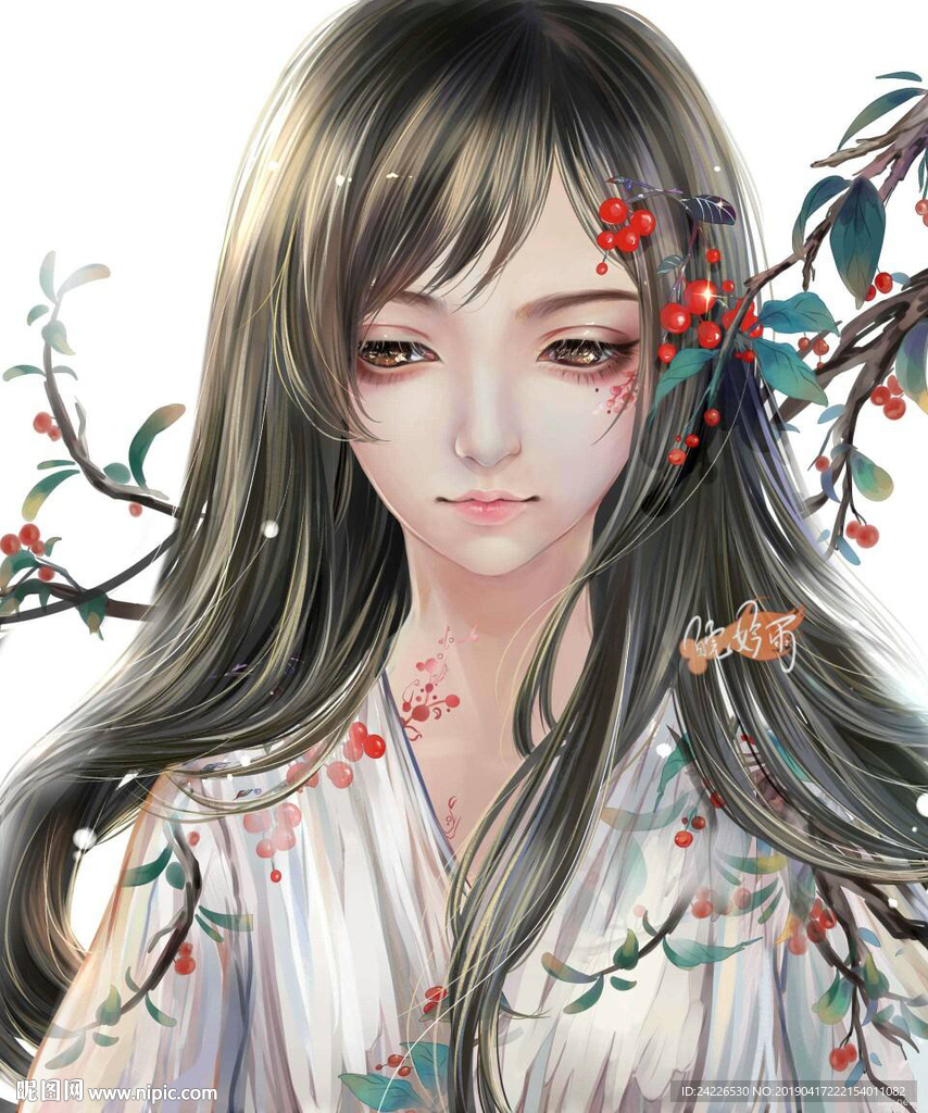 古风动漫   素材