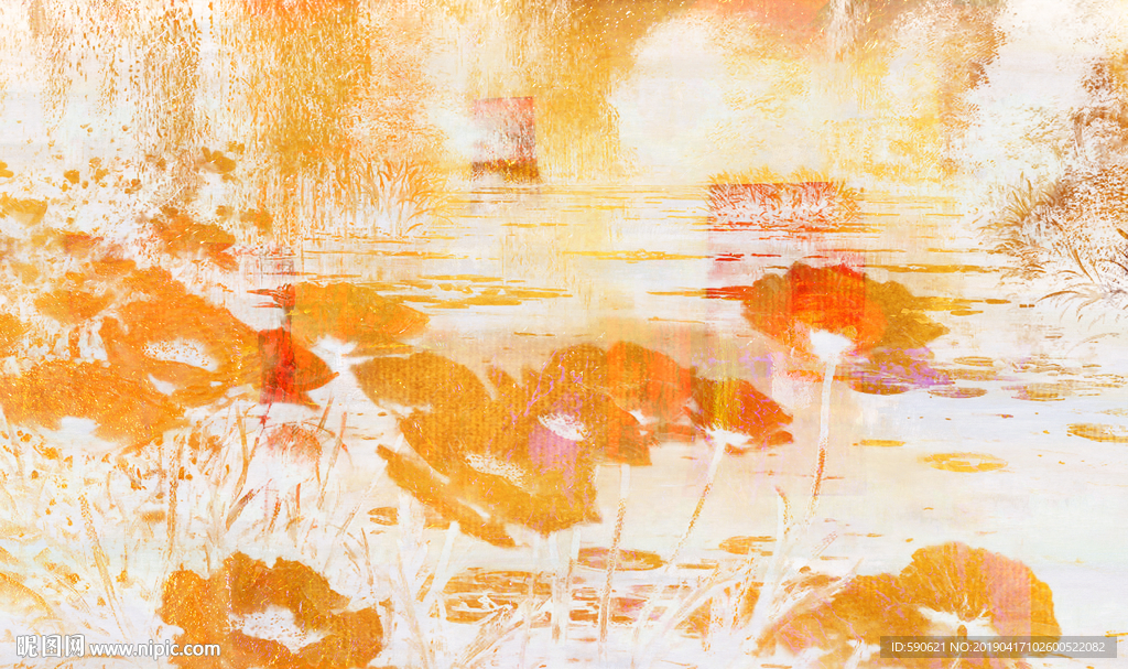 抽象油画