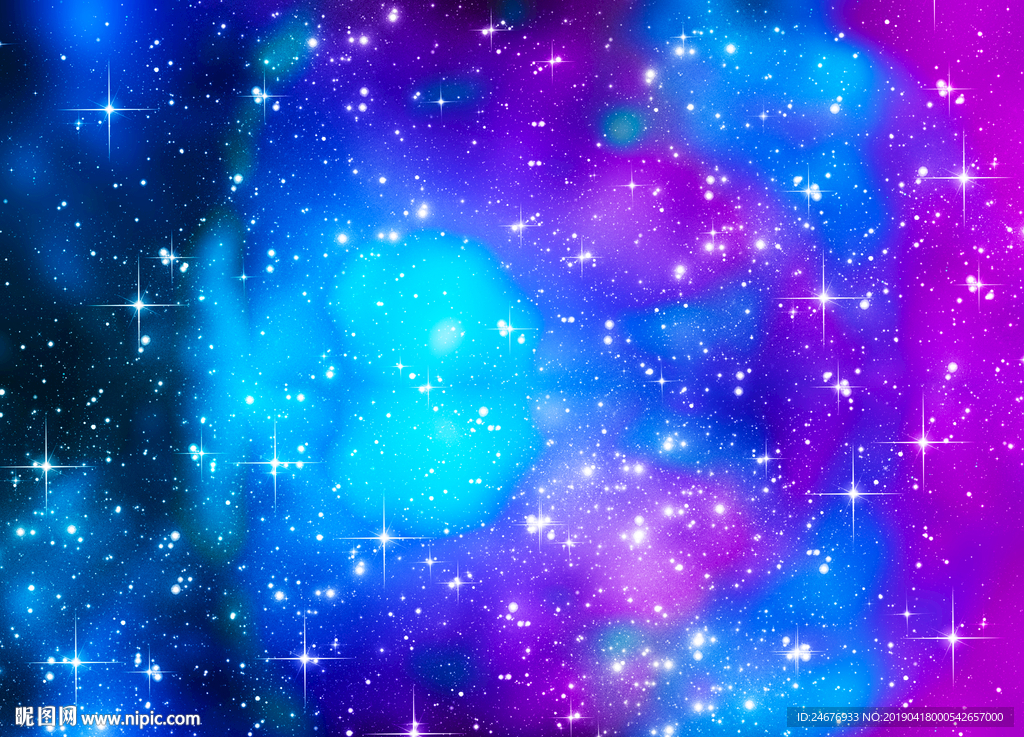 蓝色星空