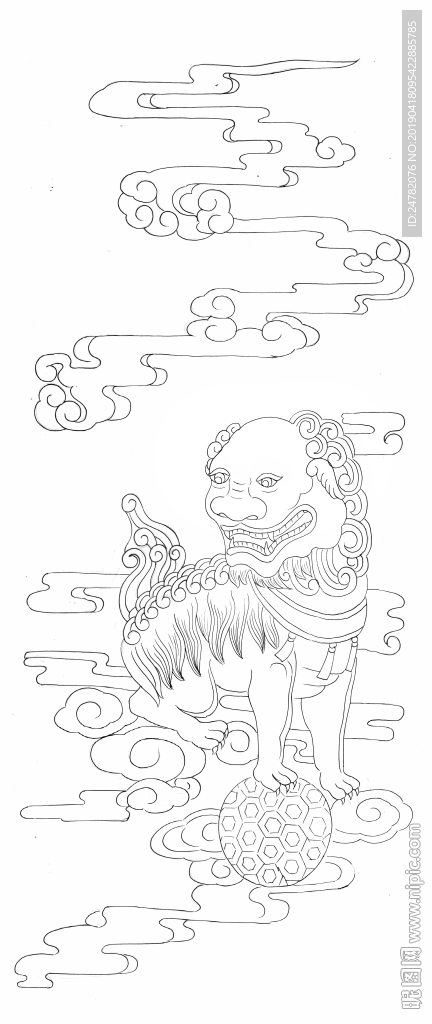 狮子纹样