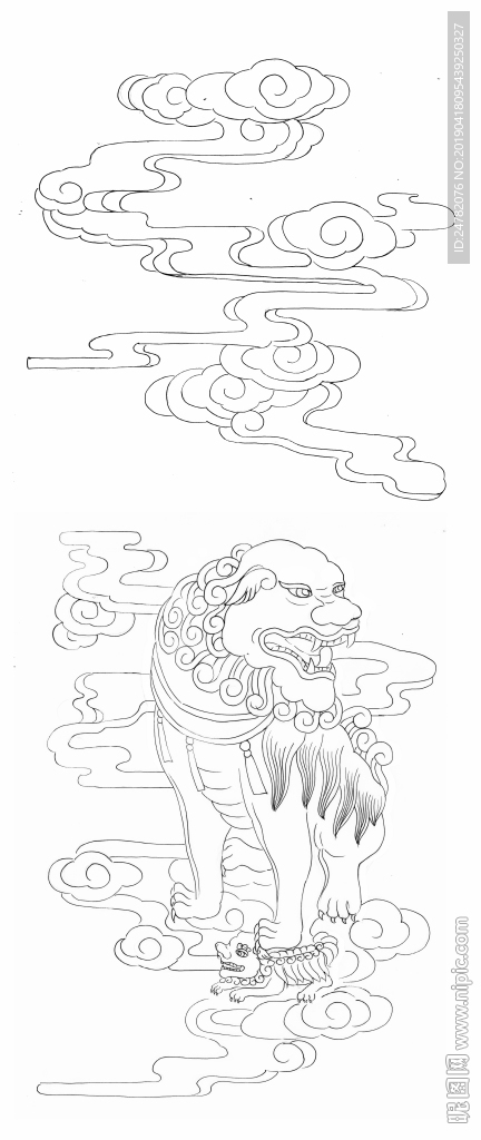 狮子纹样