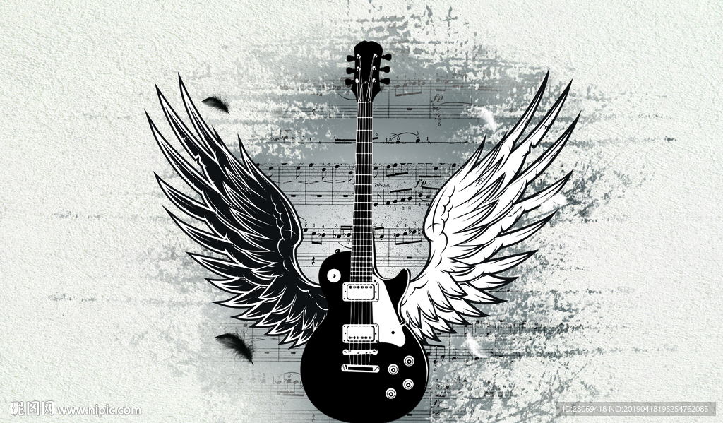 翅膀音乐背景