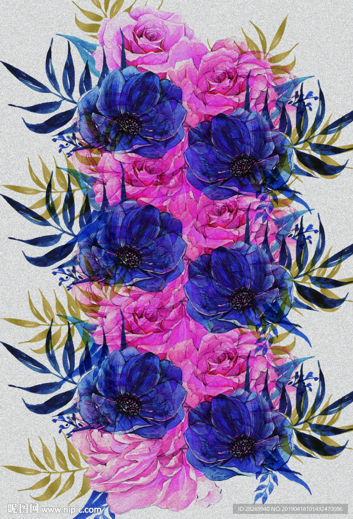 花卉装饰画