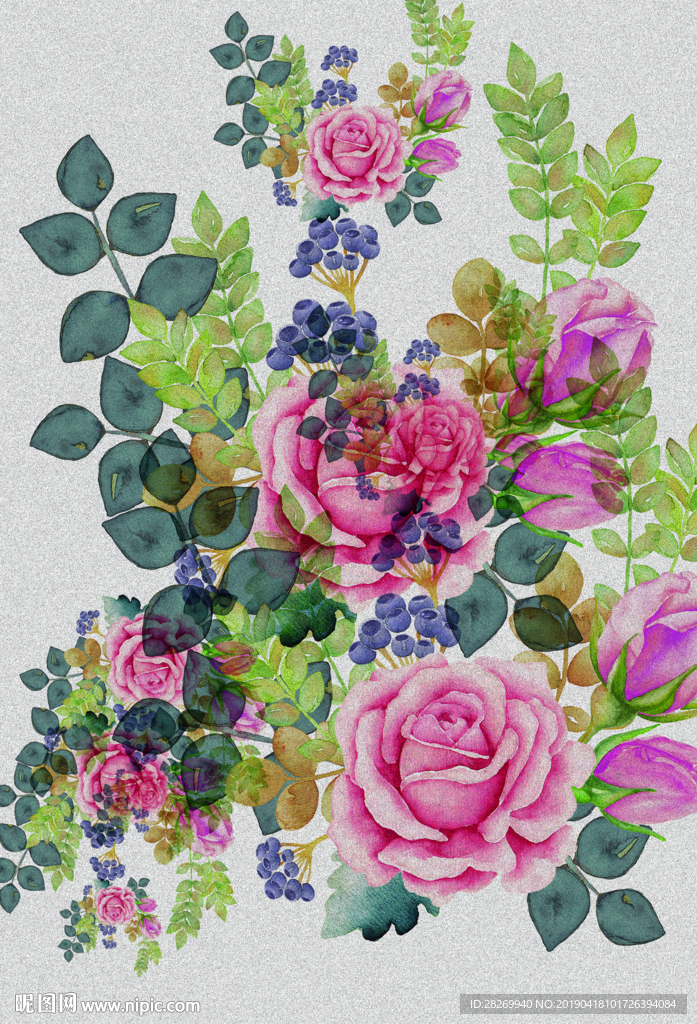 花卉装饰画