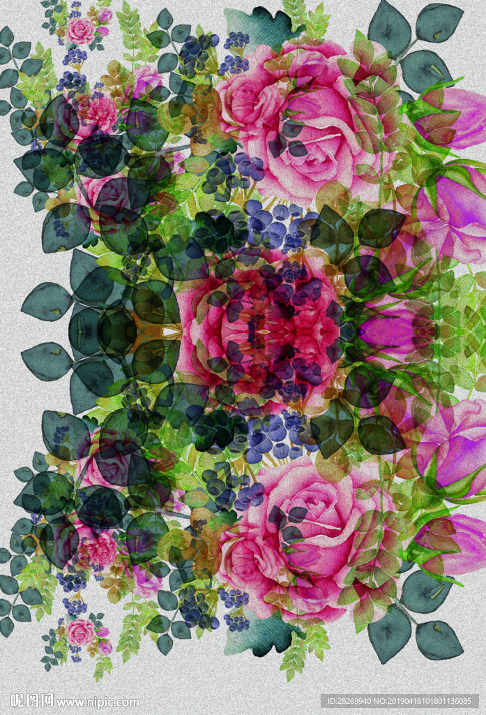 花卉装饰画
