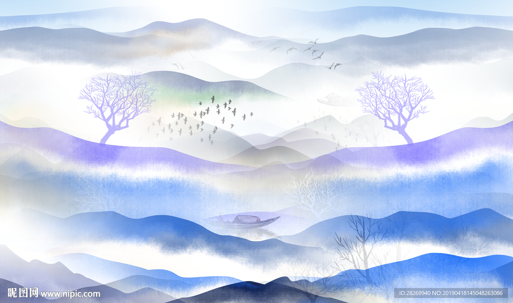 现代简约挂画