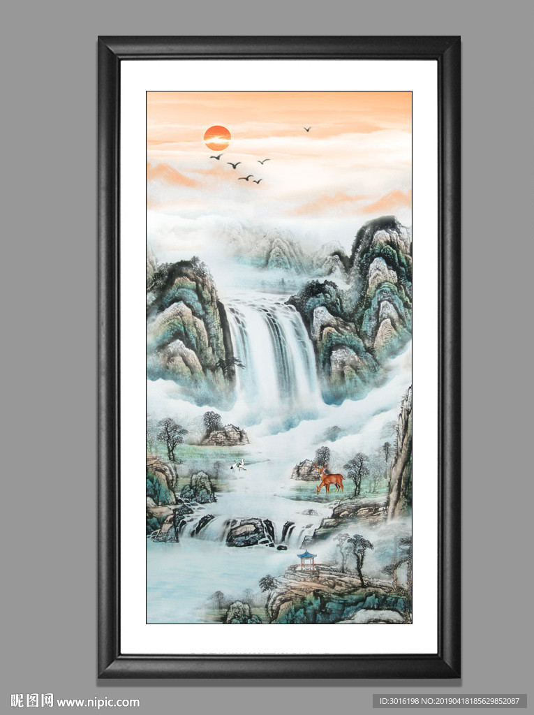 山水国画
