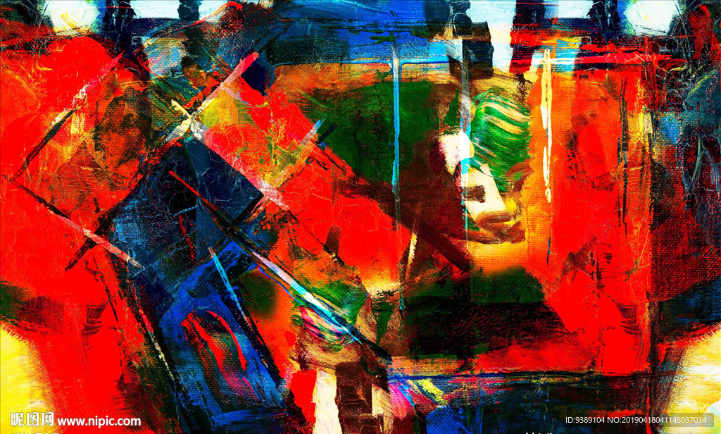 复古油画
