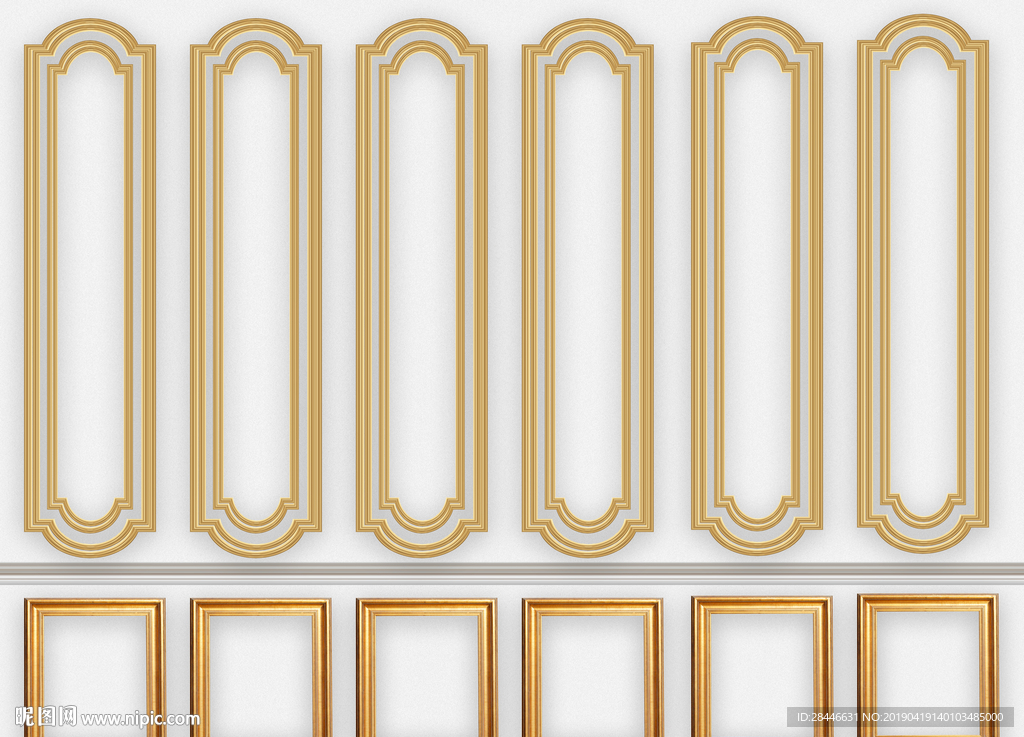 欧式集成墙面背景墙