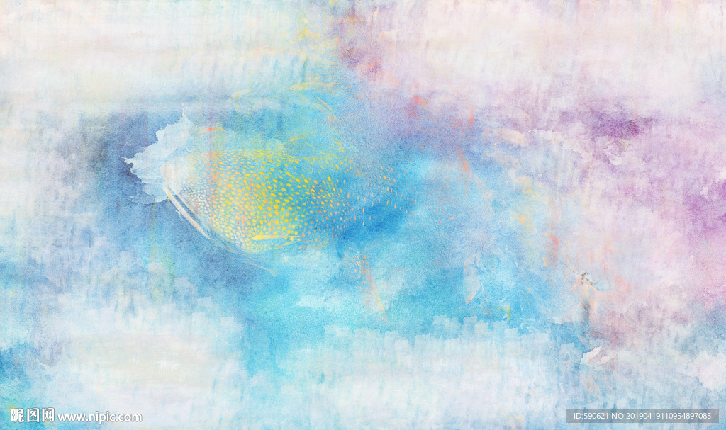 抽象油画
