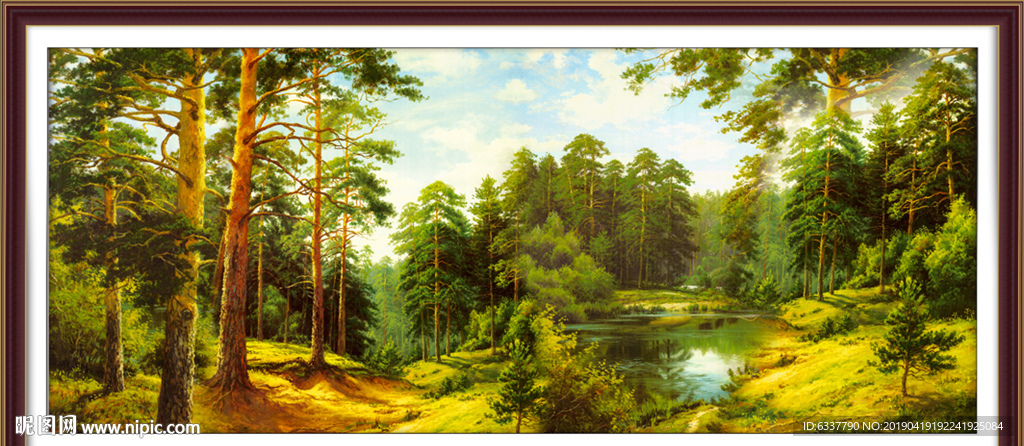 油画风景
