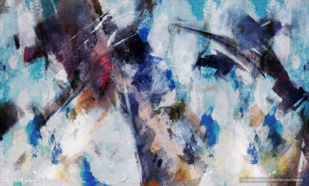 抽象油画