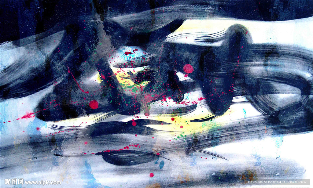 抽象油画