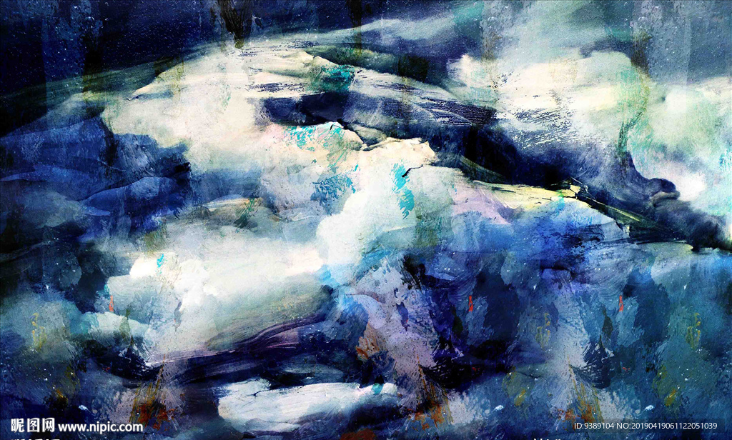 抽象油画