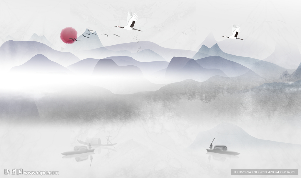 水墨画