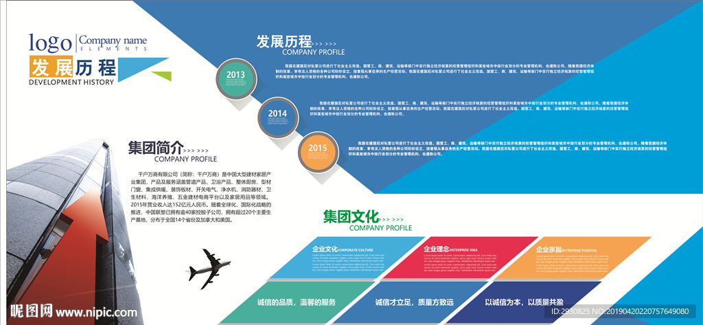 企业文化版面