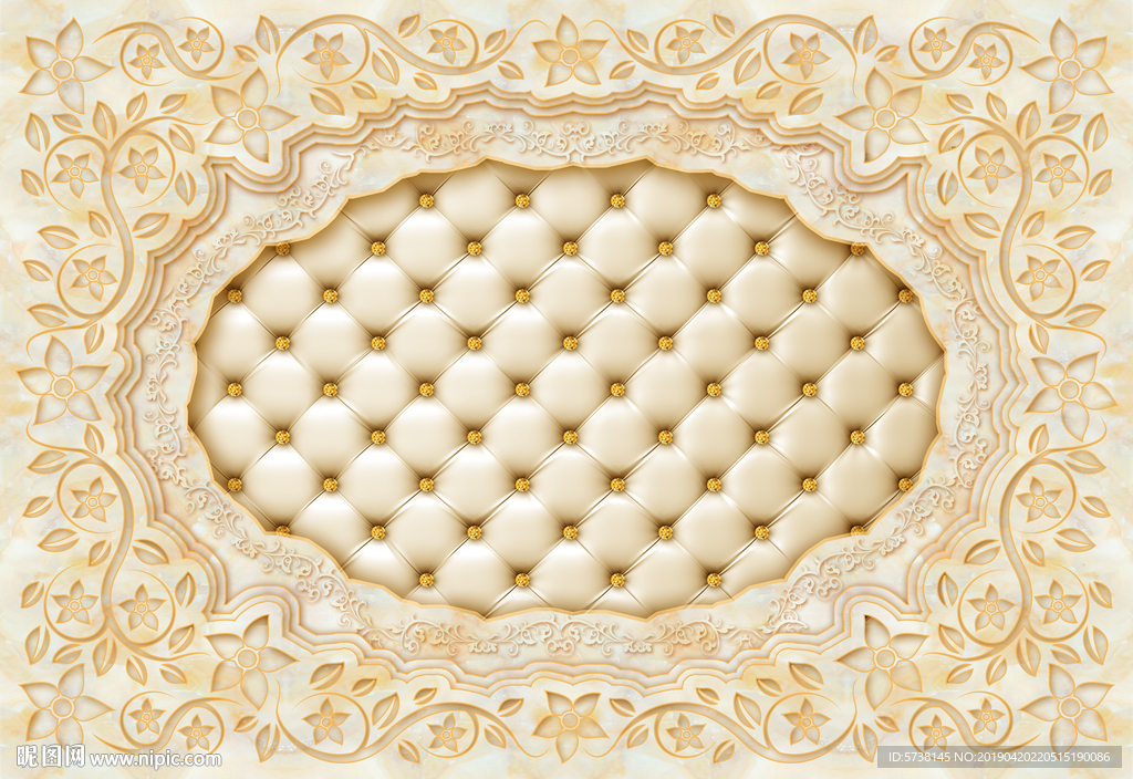 理石创意软包玄关屏风电视背景欧