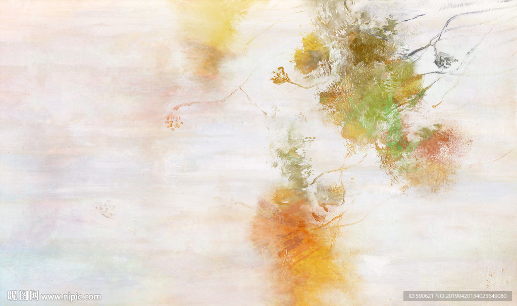 抽象油画