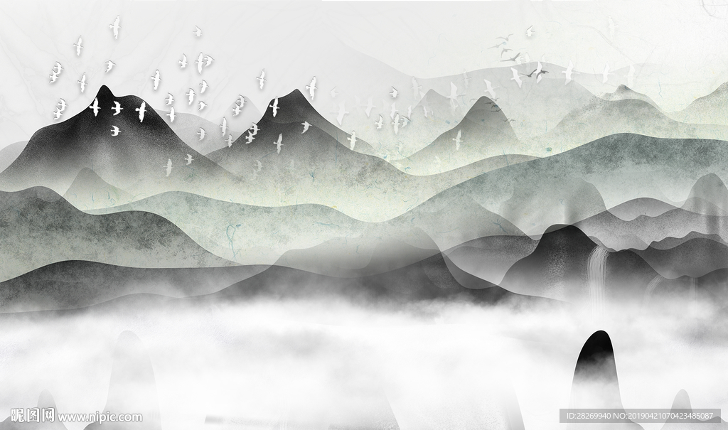 水墨山水