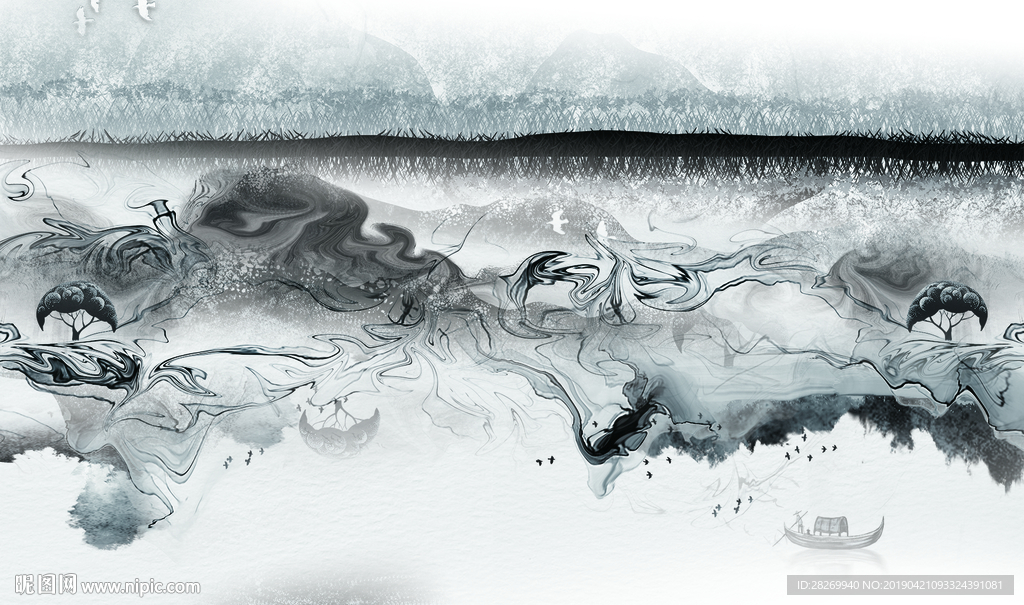水墨山水
