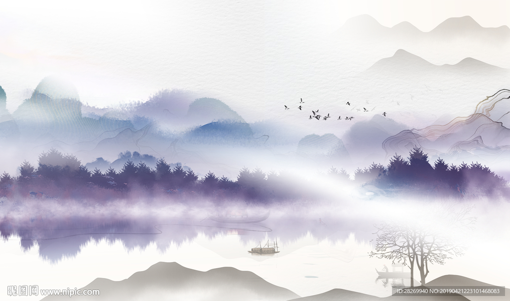 新中式背景
