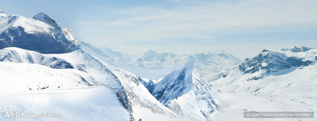 雪山背景