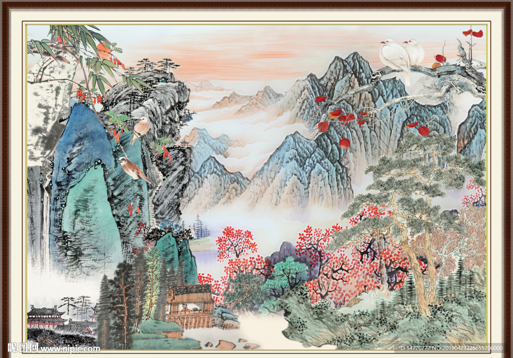 国画风景