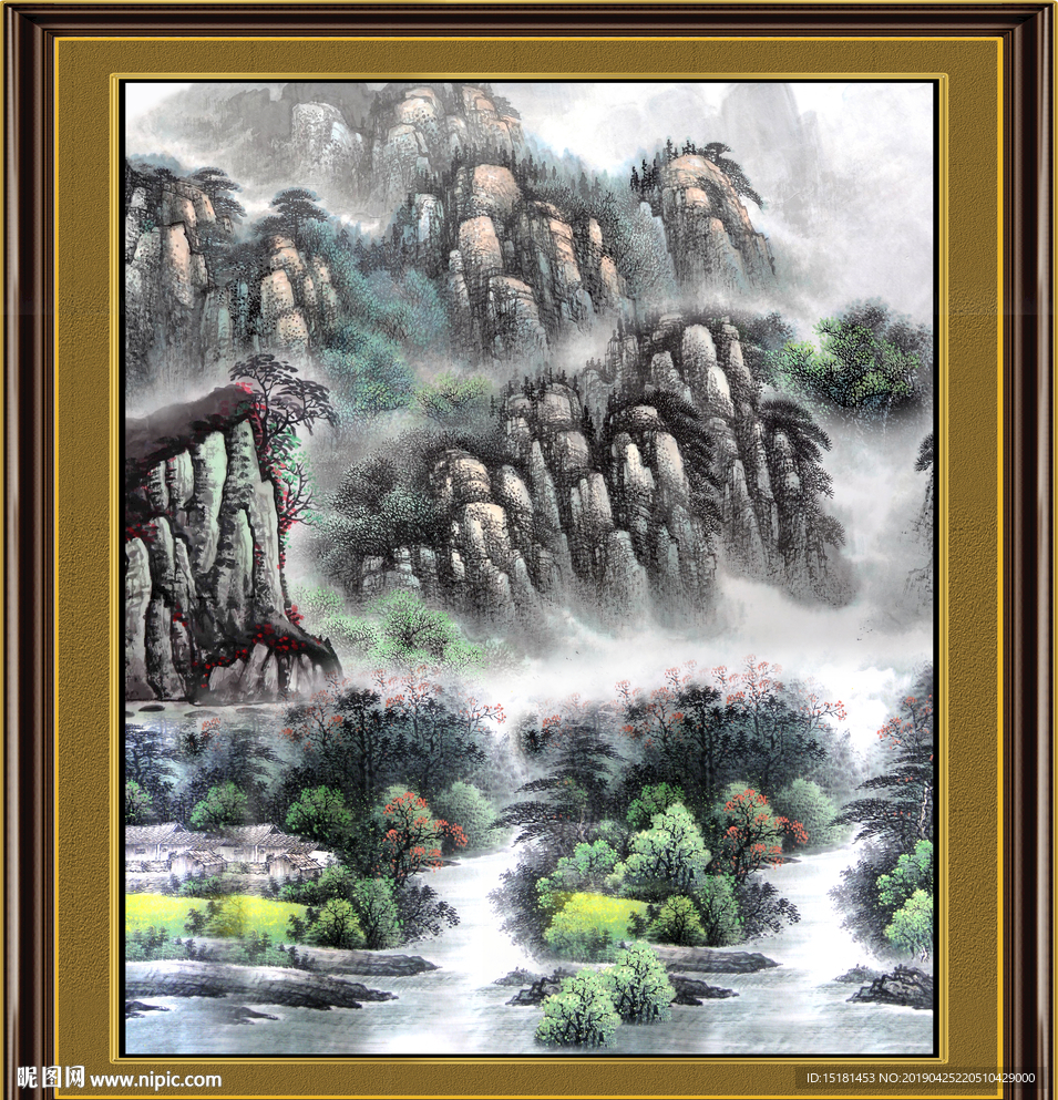 国画水墨画
