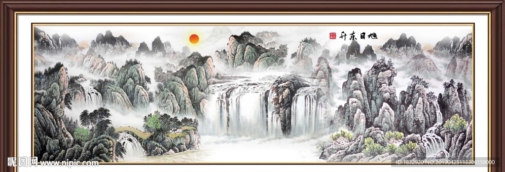 国画山水
