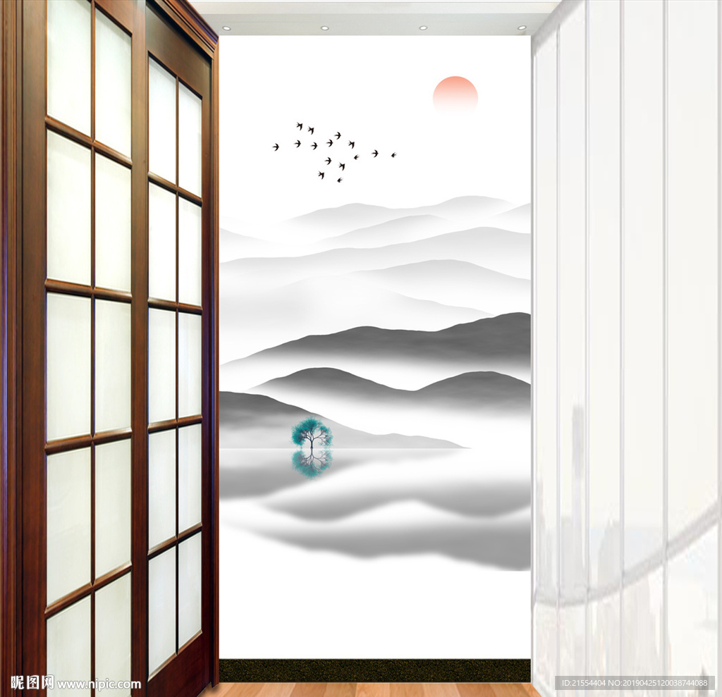 玄关背景墙