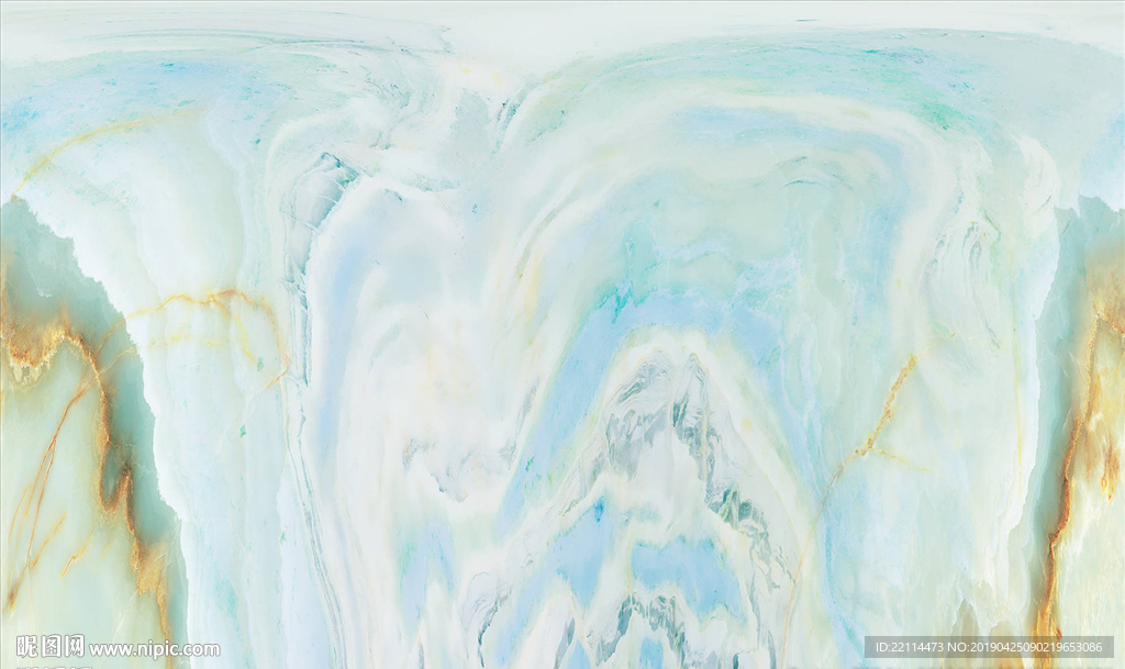 云中歌山水客厅大理石纹背景墙