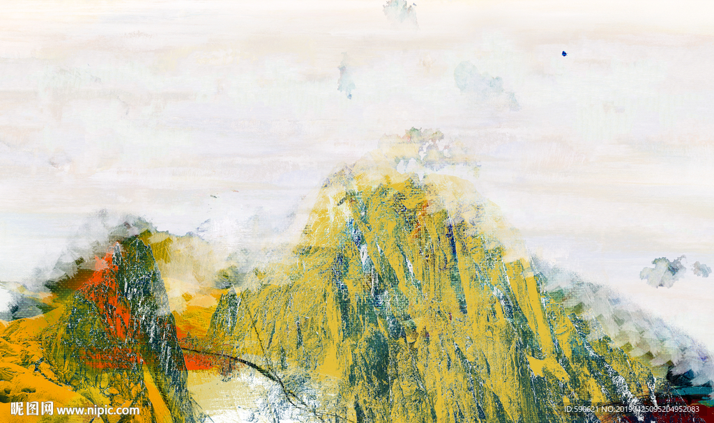 抽象油画