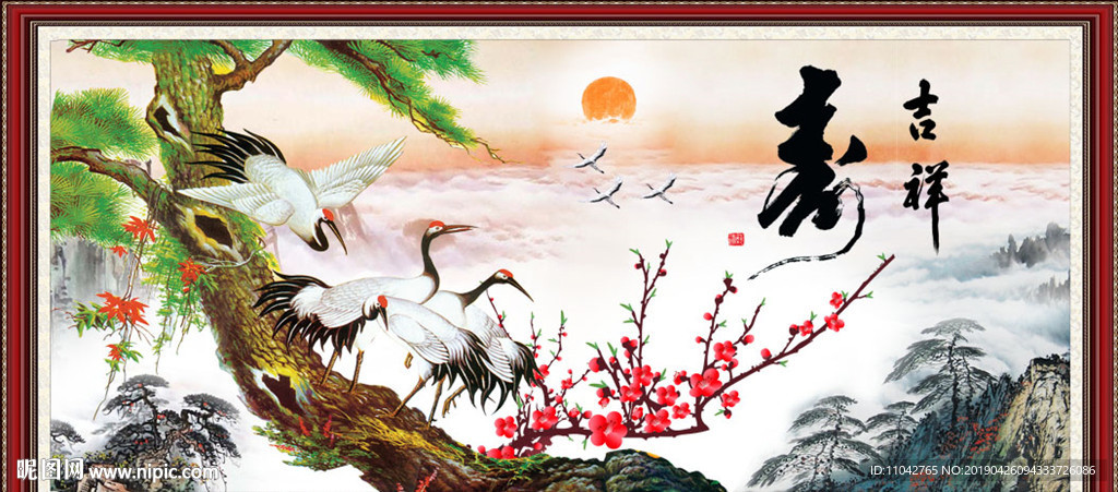 松鹤图