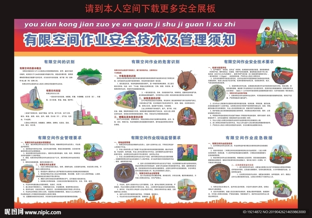 有限空间作业安全技术及管理须知