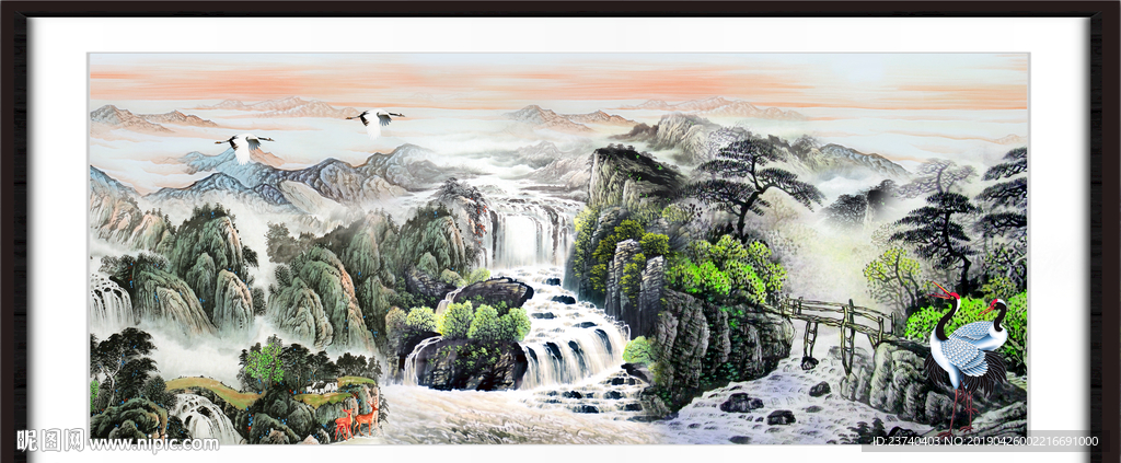 山水风景图