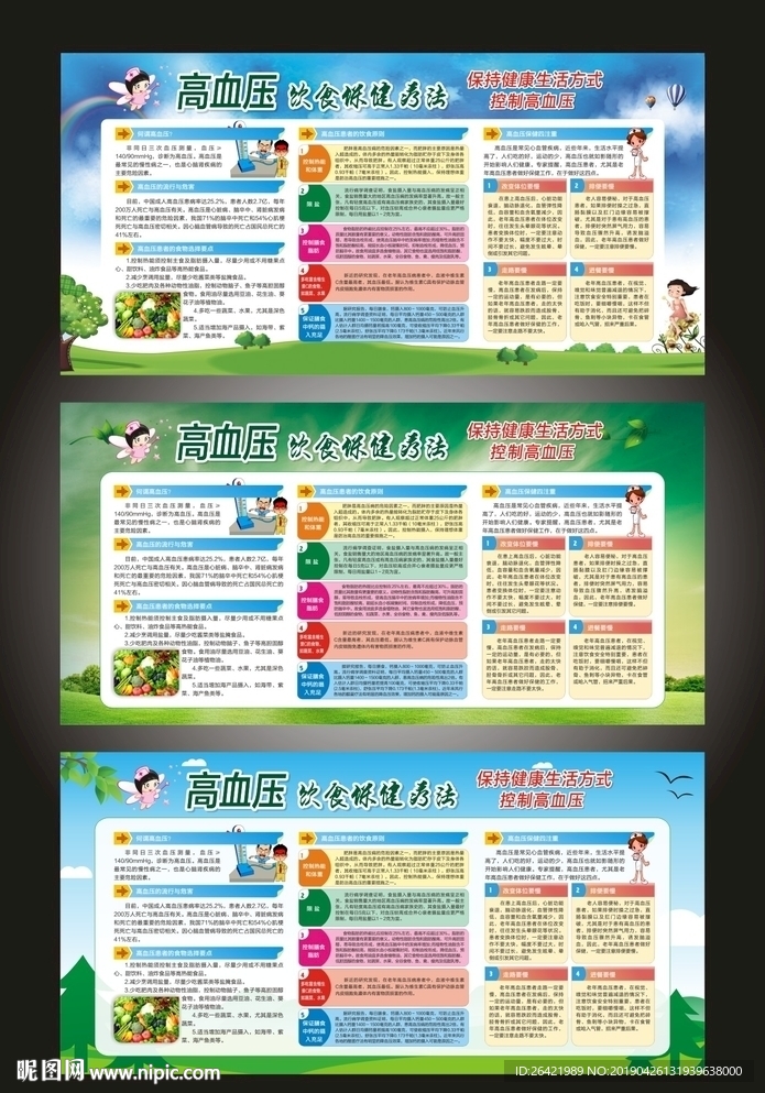 高血压展板 宣传栏
