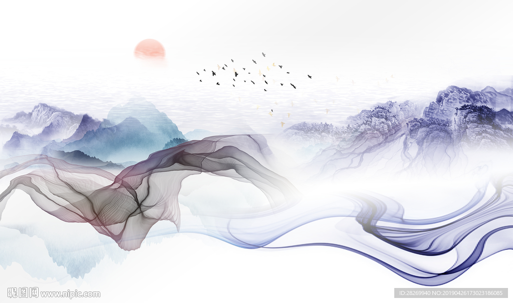 水墨画