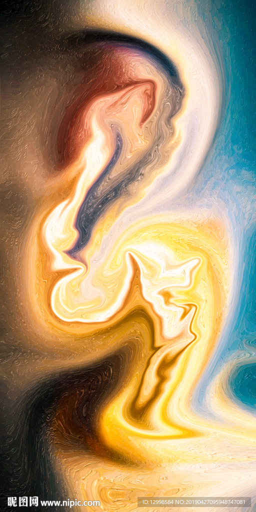 现代油画