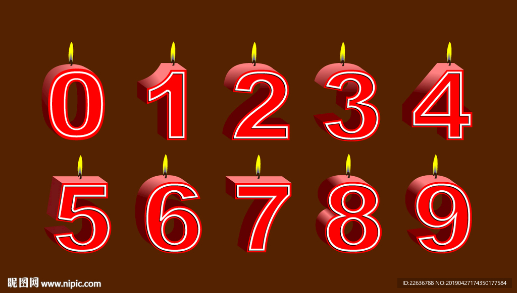 3d数字图片数字阿拉伯数字图片