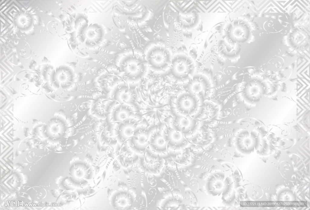 白银两 防伪证书纹