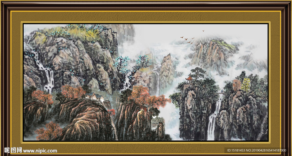 山水风景画