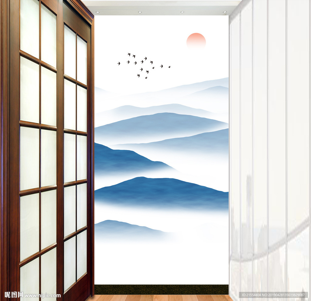 意境山水画