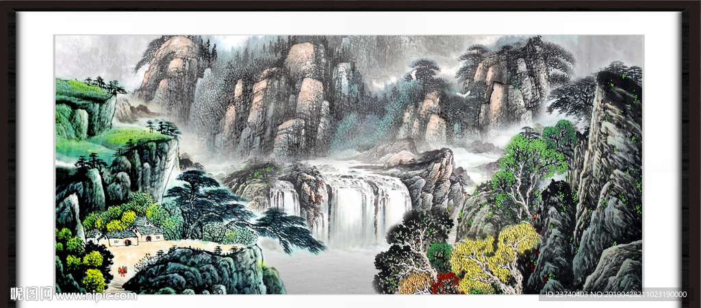 山水风景图