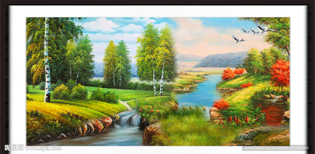 油画