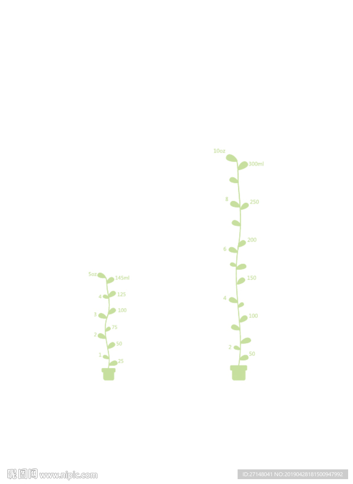 小草刻度