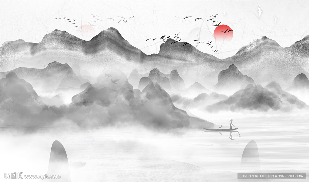 新中式水墨